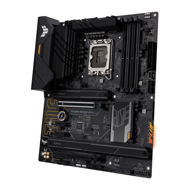 ASUS TUF GAMING B660-PLUS WIFI D4 Intel LGA 1700 128GB ATX Negro - Placa base - Ítem3