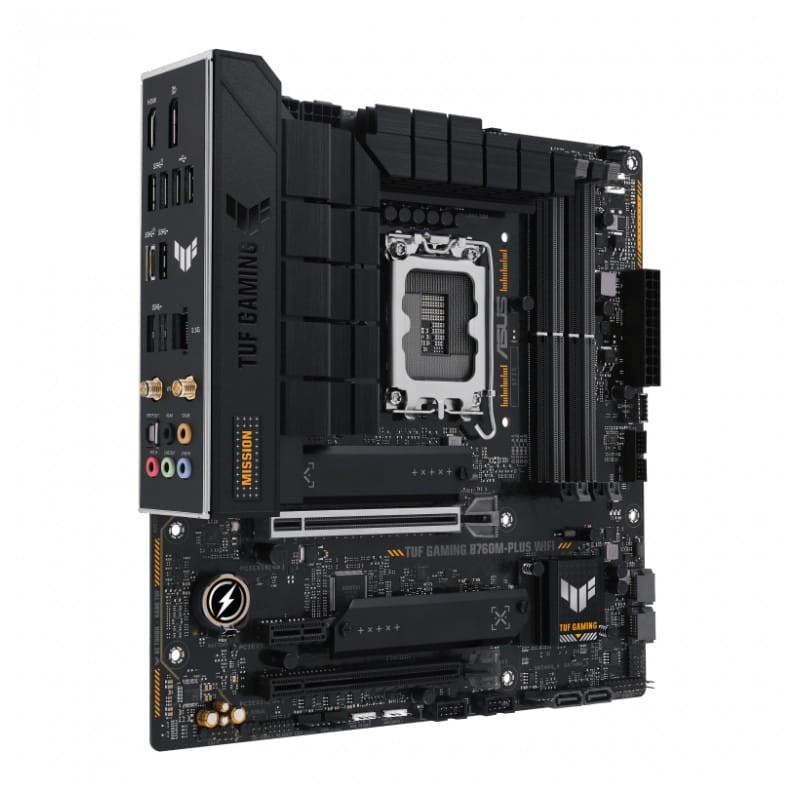 ASUS TUF Gaming B760M-Plus WIFI LGA 1700 micro ATX Ethernet 2.5 Gigabit – Placa base - Ítem1