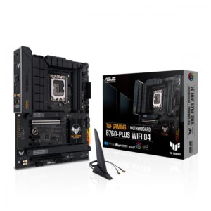 ASUS TUF GAMING B760-PLUS WIFI D4 LGA 1700 ATX Ethernet 2.5 Gigabit - Placa-mãe