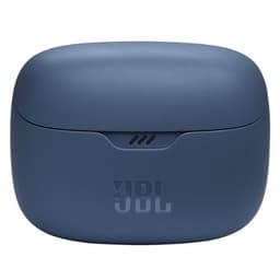 JBL Tune Beam Blue - Casque Bluetooth image avant de l'étui de chargement
