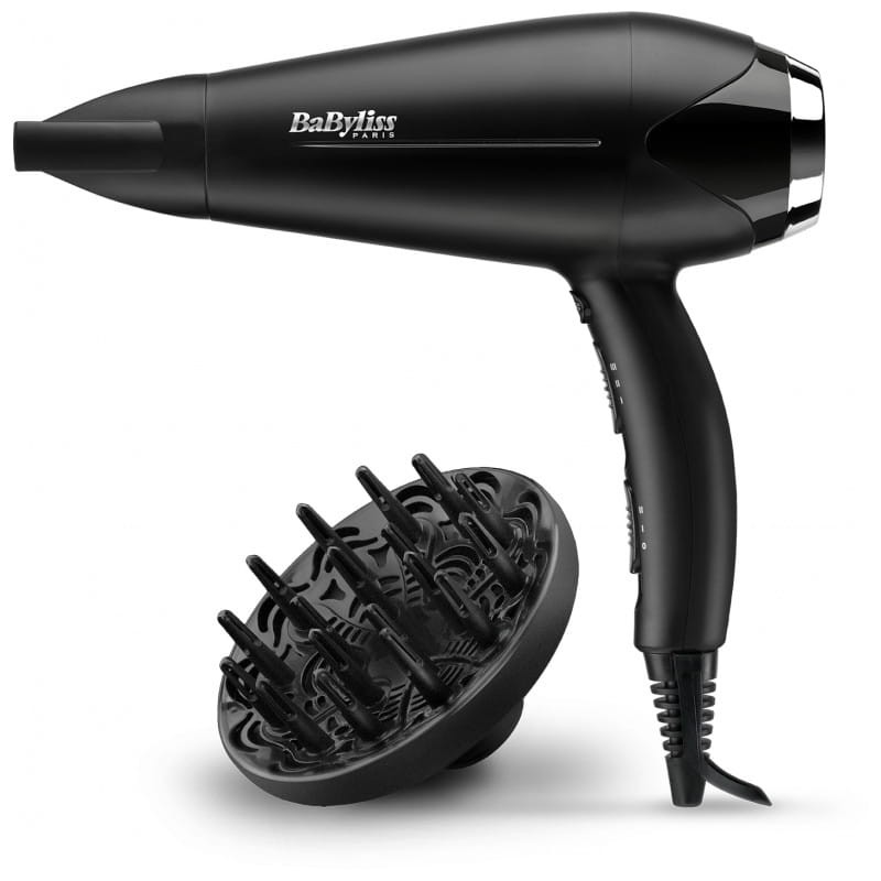 BaByliss Turbo Smooth 2200 D572DE Ironique Anti-frizz Noir - Sèche-cheveux - Ítem2