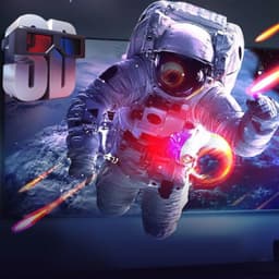 3D de TV98 ATV PLUS 8K H313 2GB/16GB Dual Wifi Android 14 Preto - Android TV