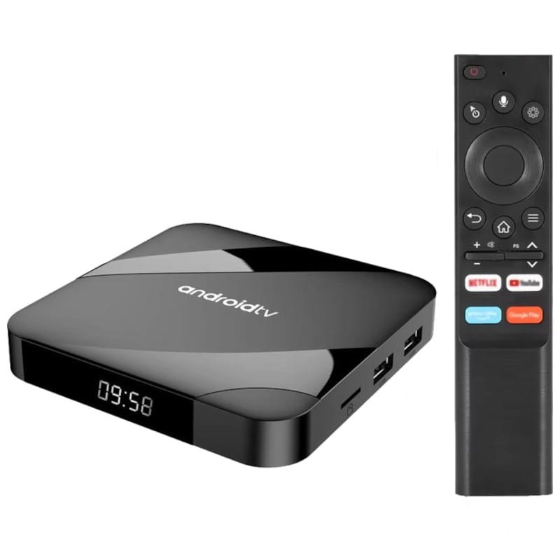 TV98 ATV W2 ​​​​8K S905W2 4 Go/32 Go Double Wifi Android 14 Noir - Android TV - Ítem