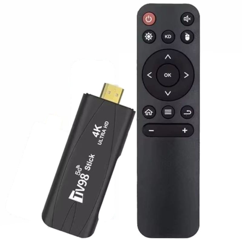 TV98 Stick 4K 1 Go/8 Go Double WIFI Android 14 Noir - Android TV - Ítem