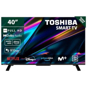 Toshiba 40LV2E63DG 40 4K UHD Smart TV Noir - Télévision