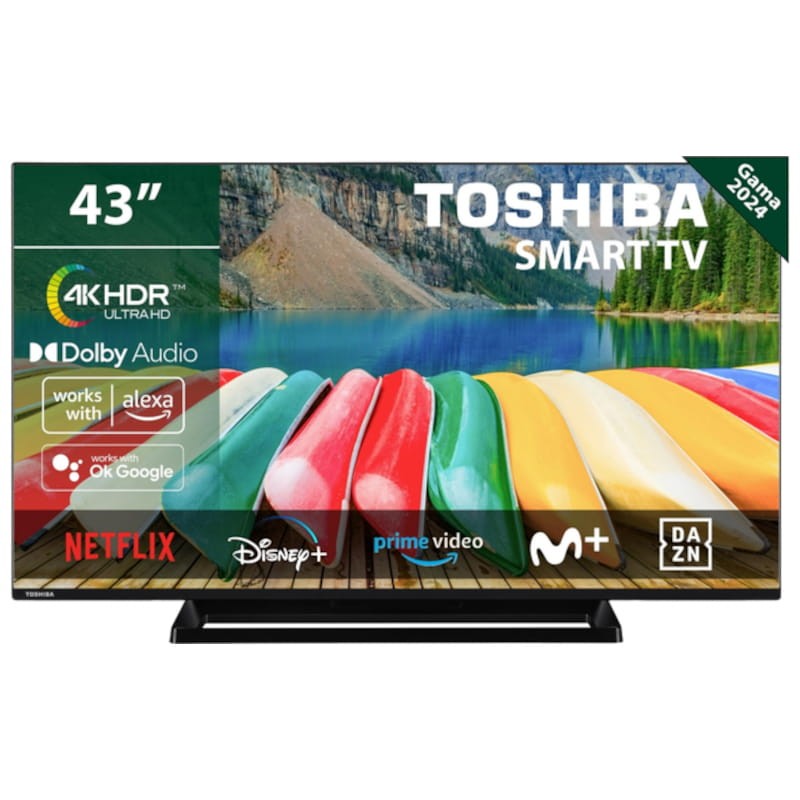 TV TOSHIBA 43UV3363DG 43 UHD Smart TV Negro - Televisor - Ítem
