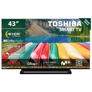 TV TOSHIBA 43UV3363DG 43 UHD Smart TV Negro - Televisor