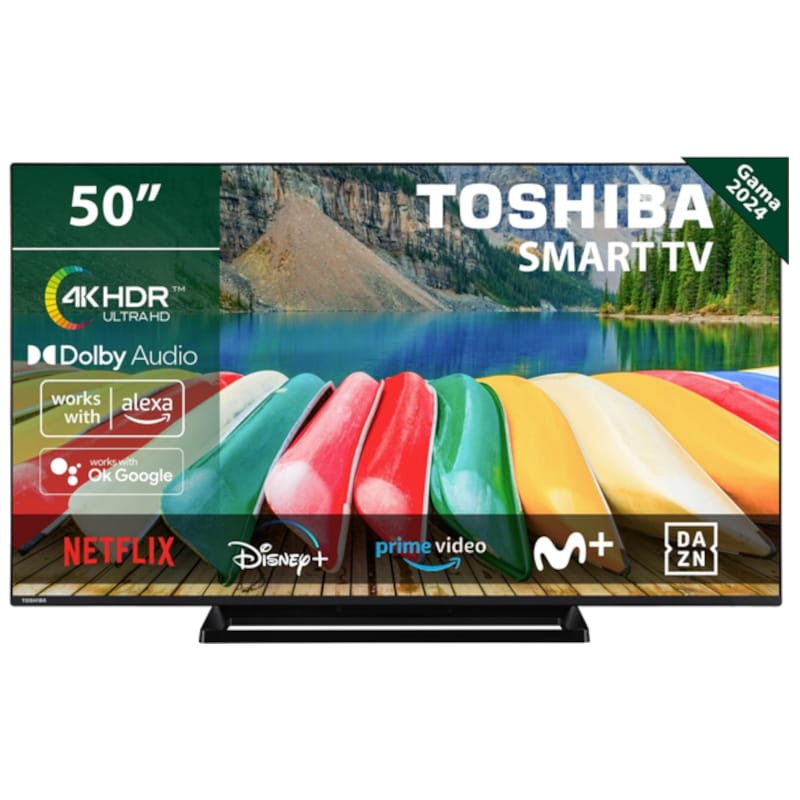 TV TOSHIBA 50UV3363DG 50 UHD Smart TV Negro - Televisor - Ítem