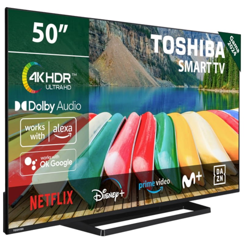 TV TOSHIBA 50UV3363DG 50 UHD Smart TV Preto - Televisão - Item1