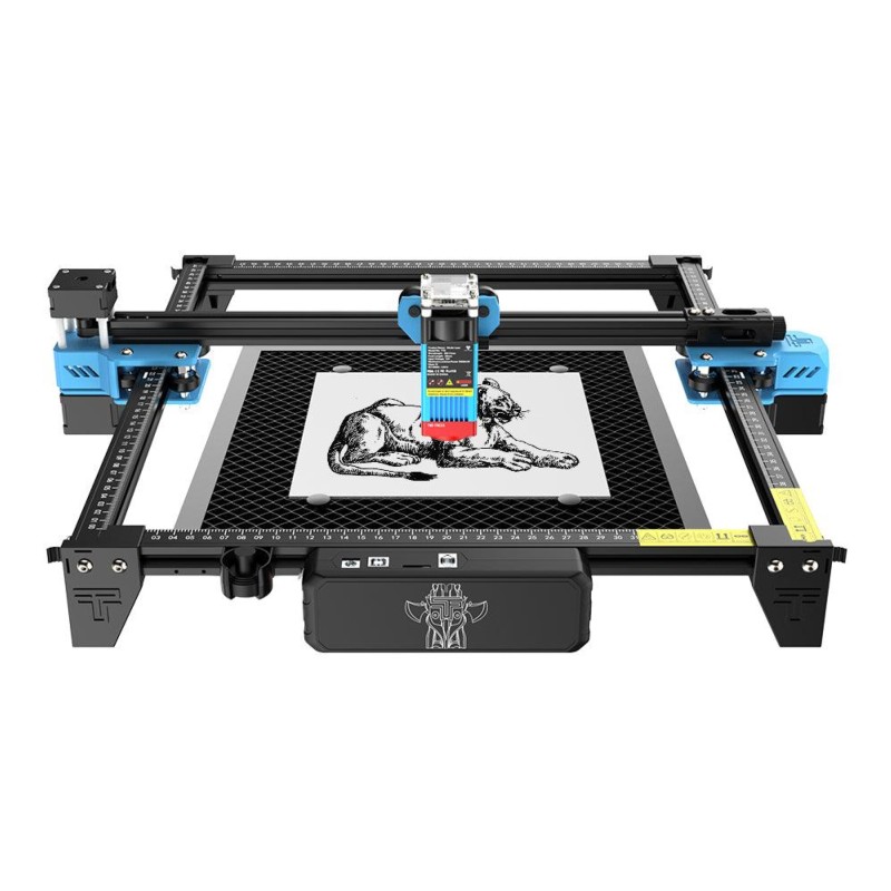 Láser de alta velocidade Two Trees TTS 55 Pro 5.5W 30000 mm/min 300x300mm Preto - Item5