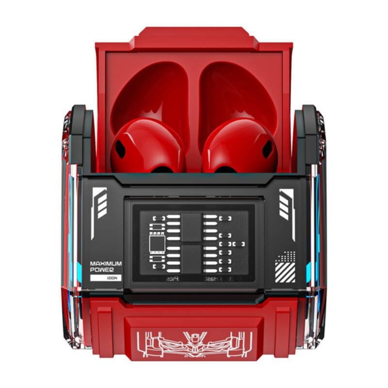 TWS Transformers TF-T02 Bluetooth Vermelho - Auscultadores sem fios - Item