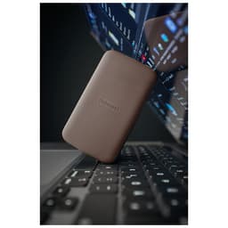 Intenso TX500 1 To USB Type C 3.2 Gen 2 Marron - SSD externe avec un ordinateur portable