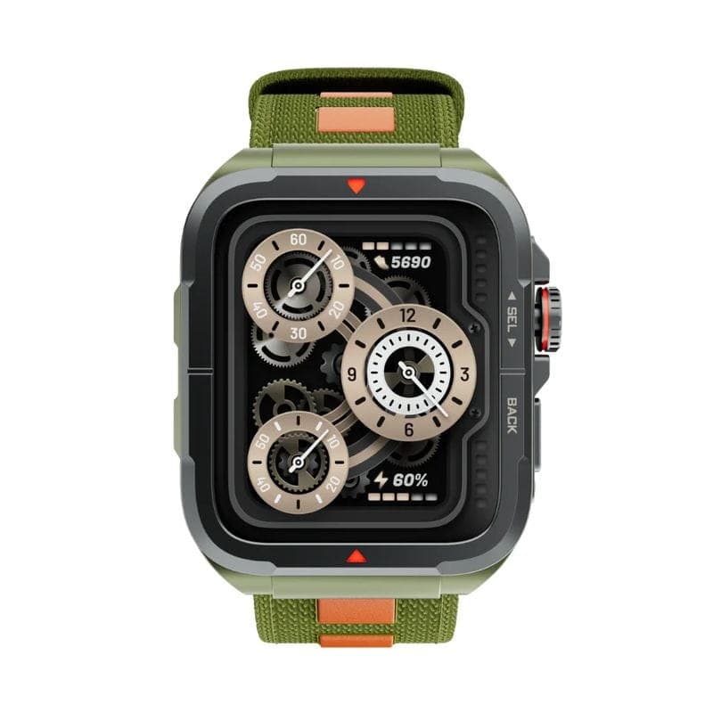 Frontale de Udfine Watch GT Vert - Montre intelligente