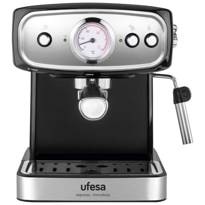 Ufesa CE7244 Brescia Preto - Máquina de café expresso - Item