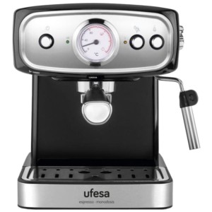 Ufesa CE7244 Brescia Preto - Máquina de café expresso