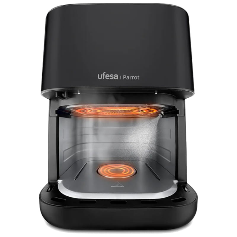 Ufesa Parrot 1800W 6 L Negro - Freidora de aire - Ítem4