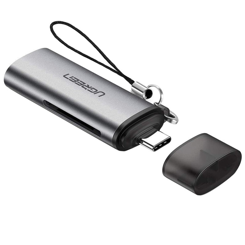 Ugreen Lector de Tarjetas USB Tipo C - Micro SD/SD
