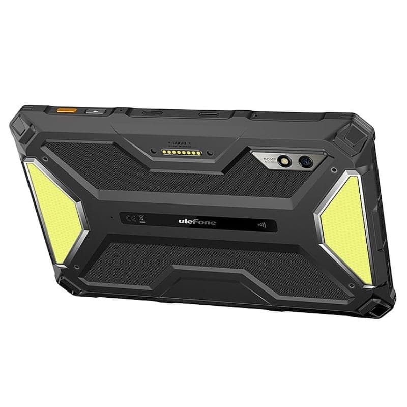 Ulefone Armor Pad 3 Pro 10.36'' 8GB/256GB WiFi+4G Negro - Tablet Rugged - vista trasera inclinada