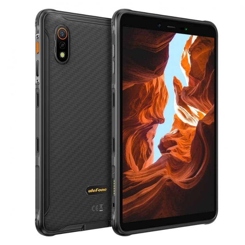 Ulefone Armor Pad Pro 8'' 8GB/128GB WiFi+4G Noir - Tablette durcie - recto-verso