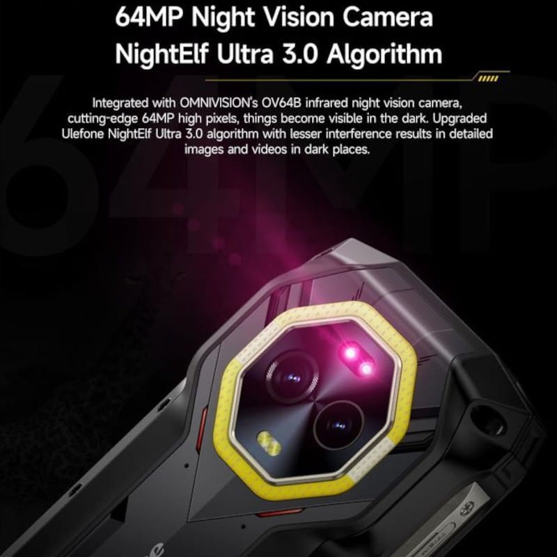 Ulefone Armor Mini 20 Pro 5G 8 Go/256 Go Noir - Téléphone portable - Ítem6