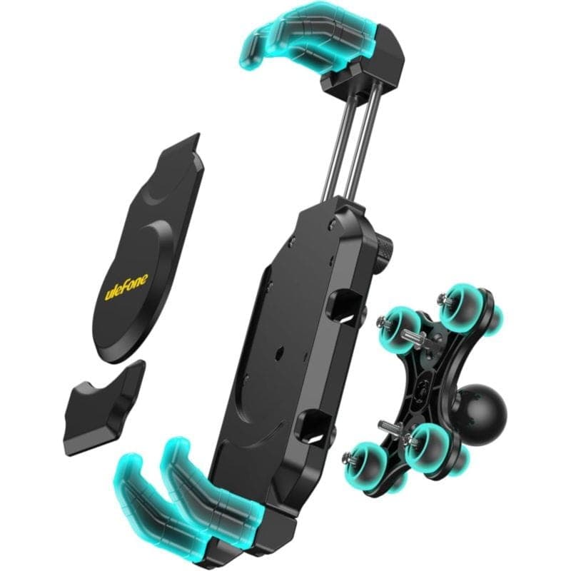 Vue éclatée du support Ulefone Armor Mount Max UAN02