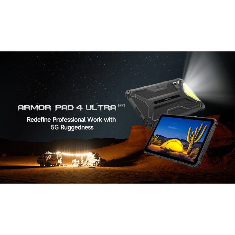 Ulefone Armor Pad 4 Ultra 5G 13.3 8GB/256GB Preto - Tablet robusto - Item5