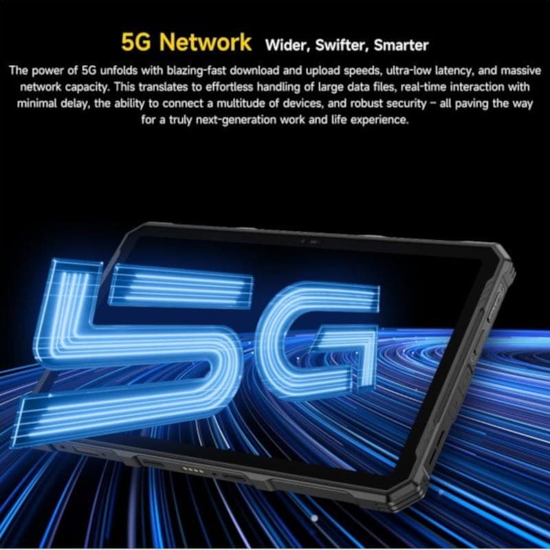 Écuire de Ulefone Armor Pad 4 Ultra Thermal Version 5G 10.3 8Go/256Go Noir - Tablette Robuste