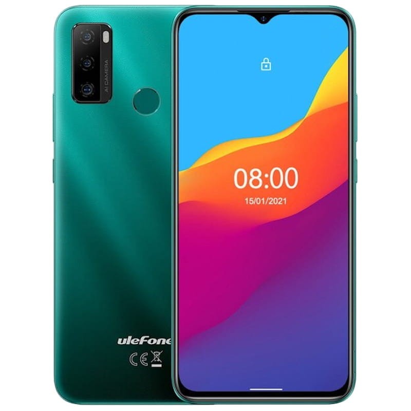 Ulefone Note 16 Pro Teléfono Móvil, 8GB (Ampliable a 16 GB)+ 128GB