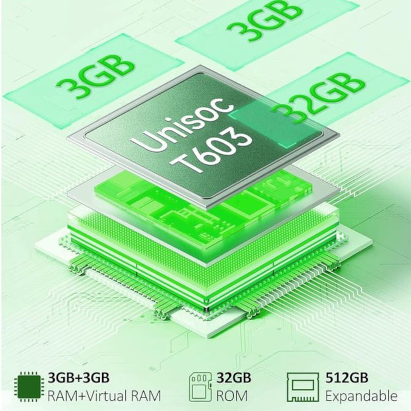 Ulefone Note 19 3GB/64GB Preto - Telemóvel - Item1