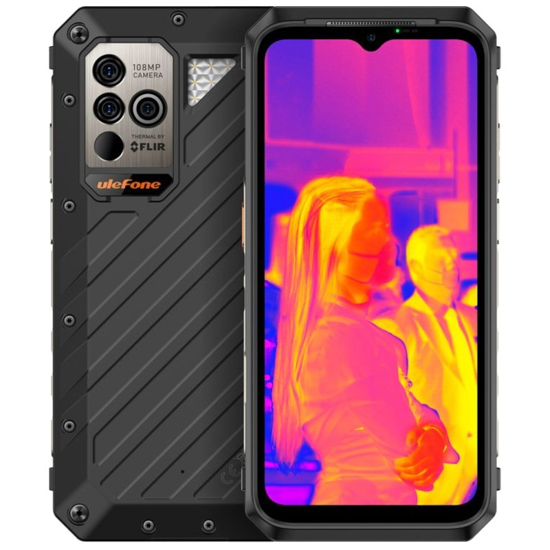 Ulefone Power Armor 18T 12GB/256GB Preto - Classe B Refurbished - Item