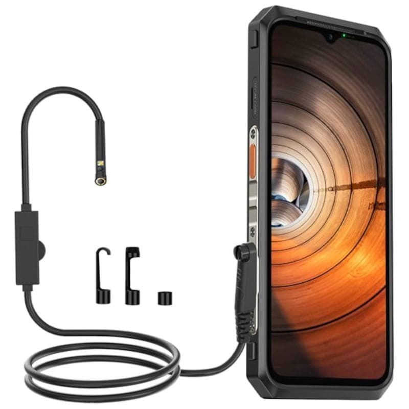 Endoscópio Ulefone uSmart E 02 para Power Armor 19, 18T/18, 16 Pro, 13, 9/9E - Conexão