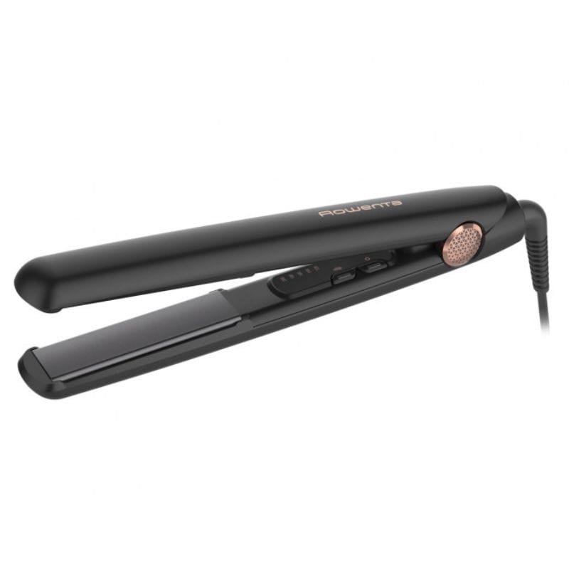 Rowenta SF452 Plancha de pelo Caliente Negro, Rosa, Plata 1.8 m