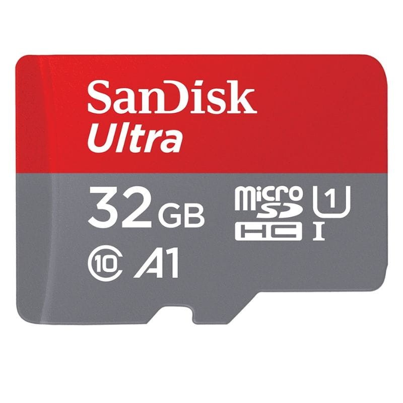 SanDisk Ultra HC I 32 GB A1 Clase 10 Gris / Rojo - Tarjeta microSD - Ítem