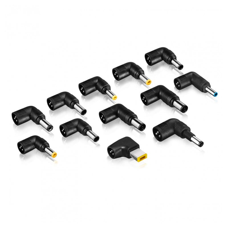 Leotec Ultraslim LENCSHOME11 90W HUB USB Negro - Cargador universal - Ítem1
