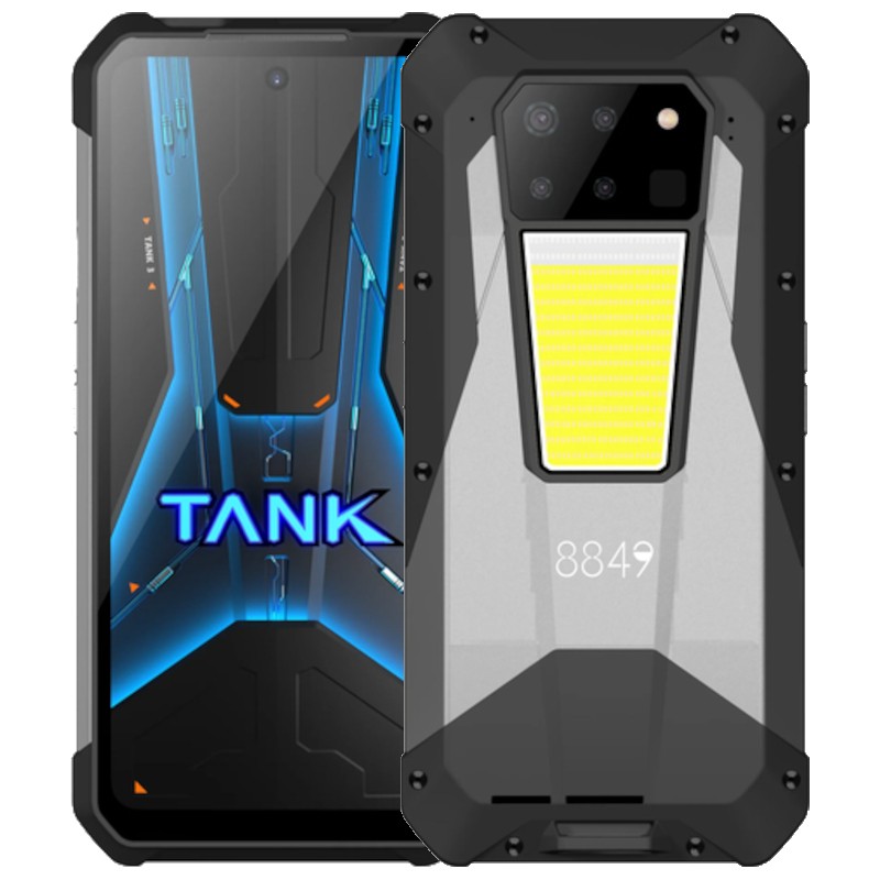 Unihertz 8849 Tank 3 Pro 5G 18GB/512GB Preto - Telefone Robusto - Item