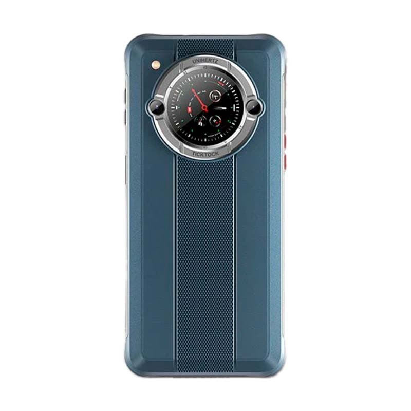 vista trasera del Teléfono móvil Unihertz TickTock-E 4GB/64GB Azul