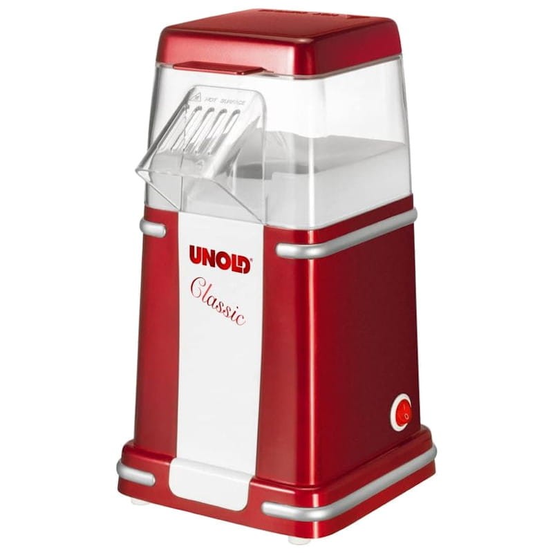 Unold Classic Palomitera Rojo/Plata/Blanco - Ítem1