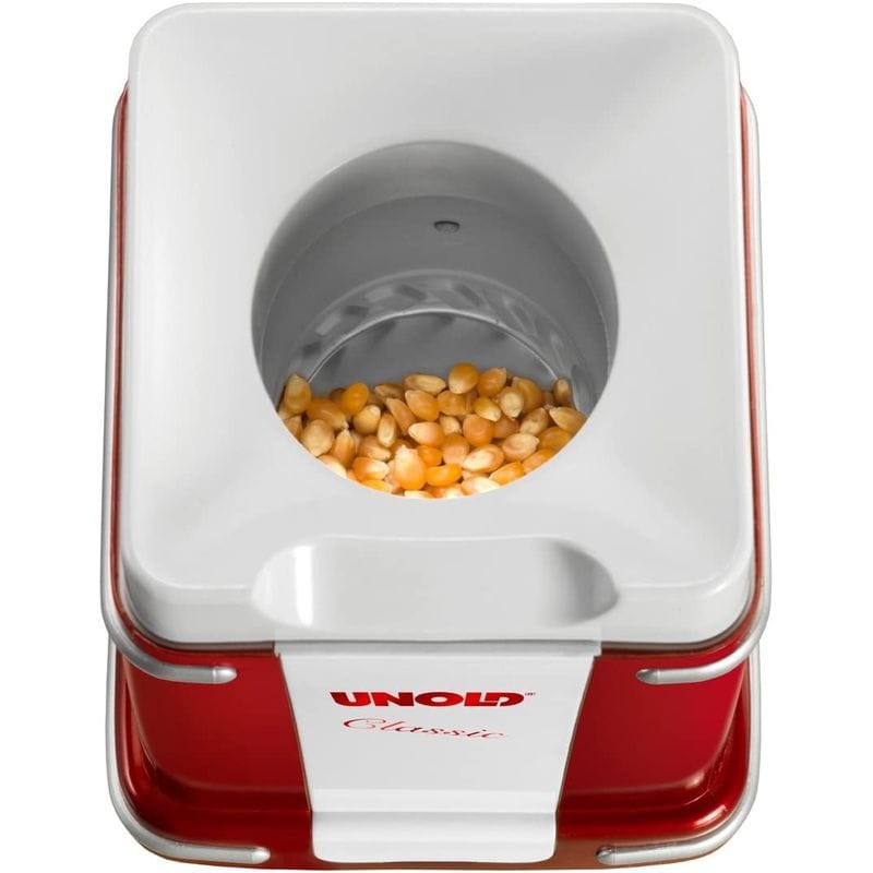 Unold Classic Popcorn Maker Rouge/Argent/Blanc - Ítem4