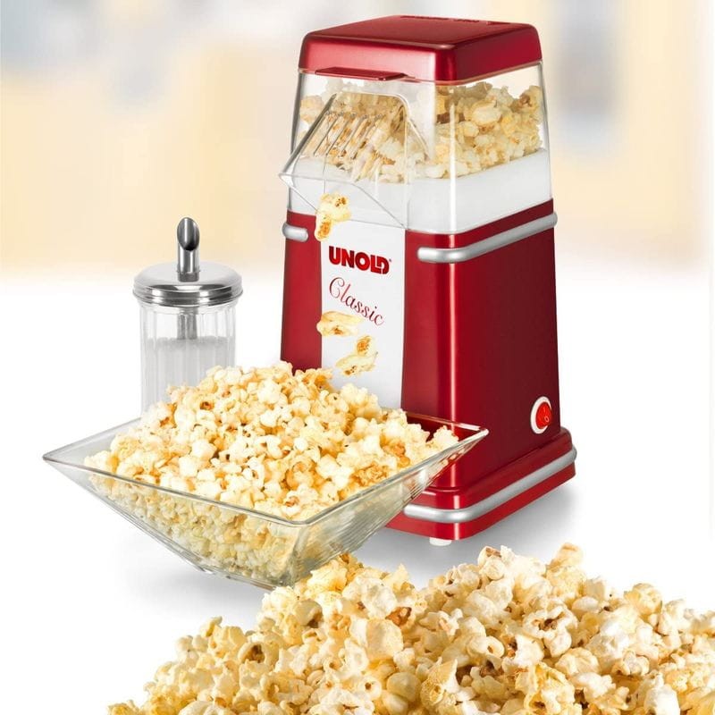 Unold Classic Popcorn Maker Rouge/Argent/Blanc - Ítem5
