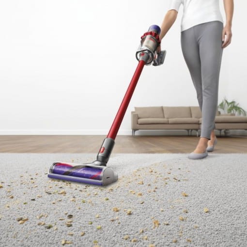 Dyson V10 Origin Rouge - Aspirateur sans sac ni cordon - Ítem3