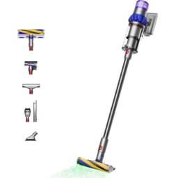 Dyson V15 Detect Fluffy Blue/Nickel - Aspirador sem fio/sem saco imagem com todos os acessórios