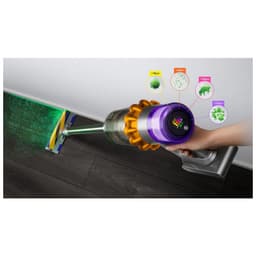 Dyson V15 Detect Absolute Nickel, Yellow - sans sac/sans fil Caractéristiques techniques
