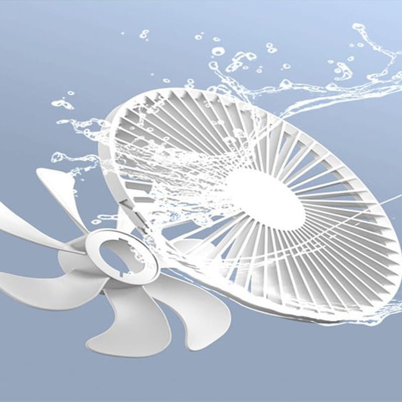 Ventilateur P11 portable avec éclairage LED rechargeable USB - Ítem4