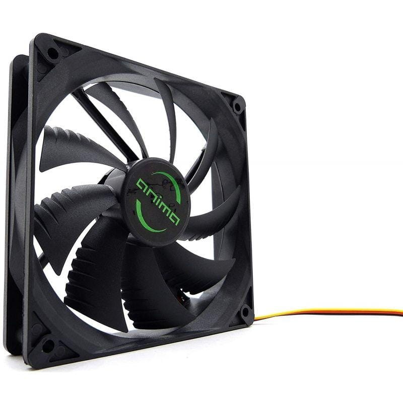 Ventilateur PC Tacens Anima AF12, 9 pales, 12 cm, Noir - Ítem2