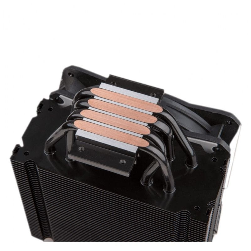 Ventilateur pour PC Hiditec C12 Refroidisseur de Processeur Noir - Ítem4