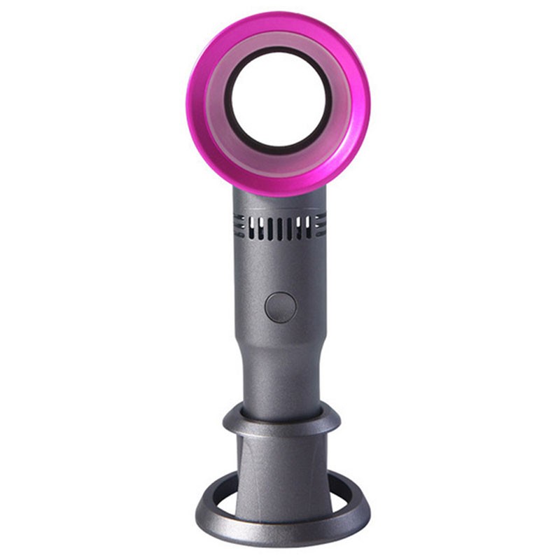 pink portable fan