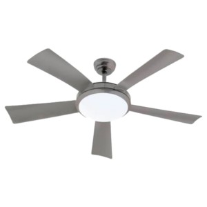 Ventilateur de plafond Farelek Wallis 38W 132cm Gris