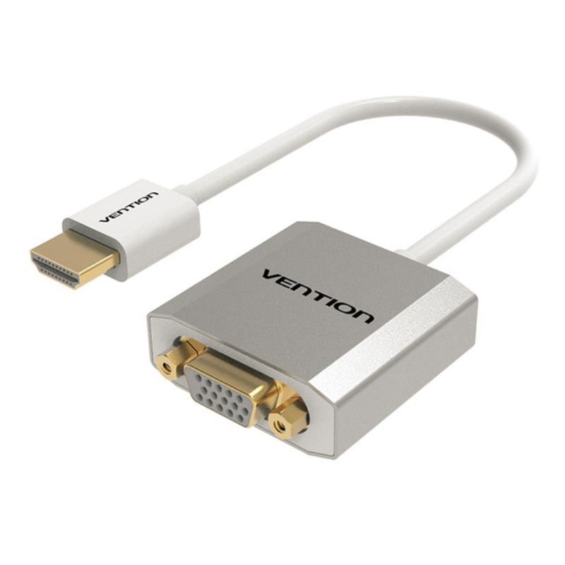 Vention ACAB Adaptador HDMI Macho a VGA Fêmea con Jack 3.5mm