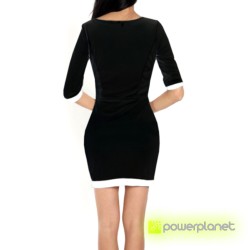 Vestido de túnica preta - Mulher - Item2