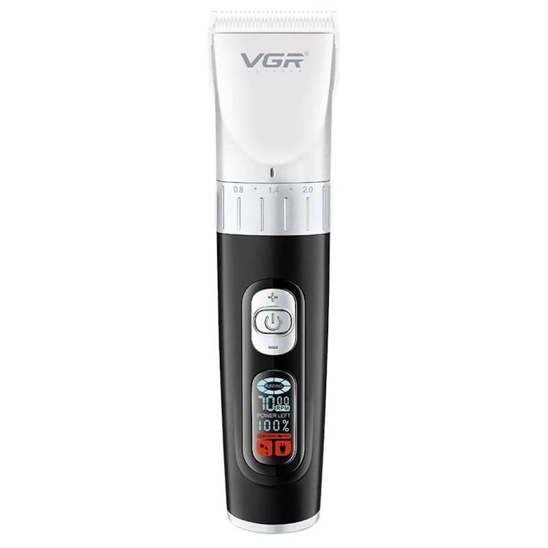 VGR V-069 - Aparador de Cabelo Preto/Prata - Item
